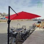 سایبان ایستاده استخر، رستوران، ویلا پایه کنار و پایه وسط