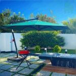 سایبان ایستاده استخر، رستوران، ویلا پایه کنار و پایه وسط